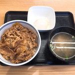 Yoshinoya - 朝牛セット（小盛り）