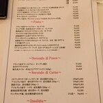 ラ・テンダ・ロッサ - このほかにピザやコースメニューがあります