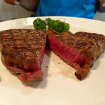 Katsuya charcoal grill steakhouse - ヘレ（レア）