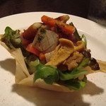 El Raco Den Takeuchi - 雲丹・烏賊・ホタテ・備長マグロとお野菜カクテル包み