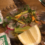 ア フェネステッラ - カンパチのカルパッチョ