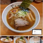 麺屋 もり田 多治見店 - 醤油に煮卵プラス900円。麺屋もり田(多治見市) 食彩品館.jp撮影