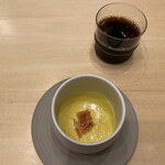 ワイン食堂 Yama - 一口の前菜とセルフアイスコーヒー