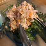 ア フェネステッラ - トリッパのサラダ