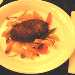 主役のハンバーグ