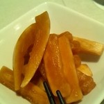 リトル泰興楼 - 大根のお新香