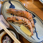 Occhanno Daidokoro - おっちゃんセットの焼き魚（えび）
