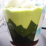 セブンイレブン - 料理写真:わらび餅宇治抹茶ラテゼリー