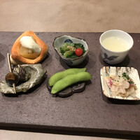 魚見茶寮 - お通し