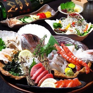 冬季限定 2 5時間飲み放題 特選料理9品 海ぼうず忘年会コース5980円 三崎地魚と地酒の店 海ぼうず 馬車道 居酒屋 食べログ