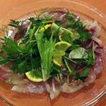 オステリア ジョイア - すずきのカルパッチョ