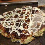 Okonomiyaki Yakisoba Fuugetsu - お好み焼（ミックス玉）