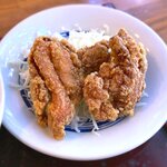 さくら本店 - (ﾗﾝﾁ)さくら定食 変わり鉢：鶏の唐揚げ　2020.8.12