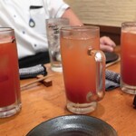 やきとり 正や - トマト酎ハイ