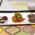 トリワイン ＰＩＫＯＳＨＨＨＵ - 前菜３種盛