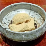 日本料理　翠 - きな粉餅とアイスクリーム