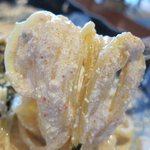 ぱすたや然流 - 明太子クリームたっぷりソース