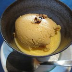 ぱすたや然流 - カスタードプリンとキャラメルアイス