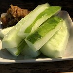 大倉山もつ肉店 - モロキュウ 2020/08/15