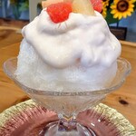 慈げん - グレープフルーツに軽いもものエスプーマ