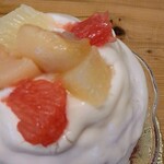 慈げん - グレープフルーツに軽いもものエスプーマ