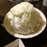 たいは～ら - ざく切りキャベツ