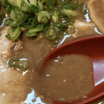 無鉄砲  - この辺りからスープも少しサラッとしてくる