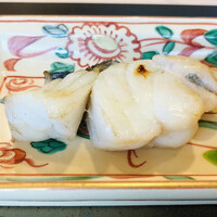よし澤 - スズキの幽庵焼き　蓼酢