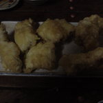 栄屋酒場 - あなご天(2011.4)