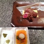 銀座 みやちく - メインのステーキ