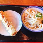 エコランド鵜足津 - 冷かけとちくわ天_2020年8月