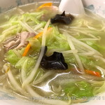 あもん - タンメン 野菜系白湯がうまい