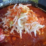 麺辛屋 二代目 美國 - 特製極辛豚汁ラーメン(4辛)　極みに辛麻婆豆腐がついています。辛さは3辛とそう変わらない感じがしました。