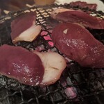 炭火焼 ゆうじ - ハツアブラ