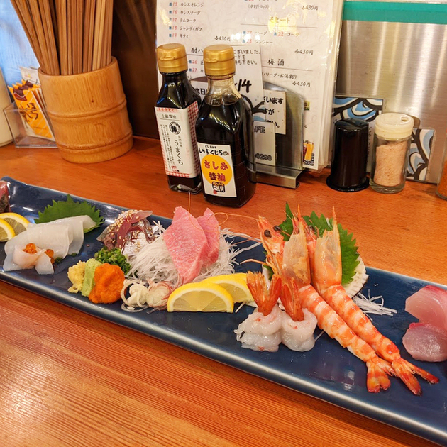 すし角打ち しらすくじら 磯貝 イムズ店 西鉄福岡 天神 寿司 ネット予約可 食べログ