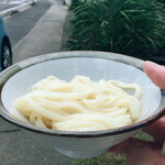 佐藤製麺 - お外で頂く醍醐味