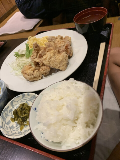 焼肉ランチ 唐揚げランチ By White Owl ゆいまーる サンスパ店 諏訪 沖縄料理 食べログ