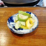 串焼き 巴 - ある日のお新香