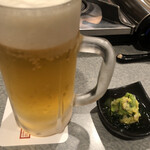 Kurobuta Ryouri Adimori - 生ビール