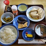 Kajibashi Shokudou - 飛騨名物　こもどうふ定食900円
