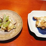 銀座 しのはら - ＋胡麻和えと穴子