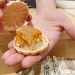 銀座 しのはら - ＋フォアグラ最中