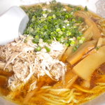 千熊ラーメン - 醤油ラーメン５００円。