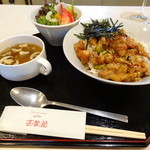ビストロ茶葉蘭 - 焼き鶏丼セット