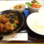 ビストロ茶葉蘭 - 別注酢豚定食