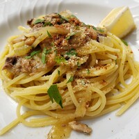 La Brianza - 真鰯とウイキョウのスパゲティーからすみかけ