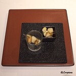 カーサ・デル・チーボ - 磯螺貝と根曲り竹のTrifolata 