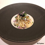 カーサ・デル・チーボ - とら河豚と河豚の白子のSpaghettini