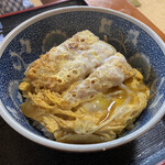 手打ちそば処 椿屋 - セットのカツ丼