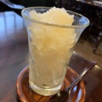 喫茶 美術館 - りんごシャーベット